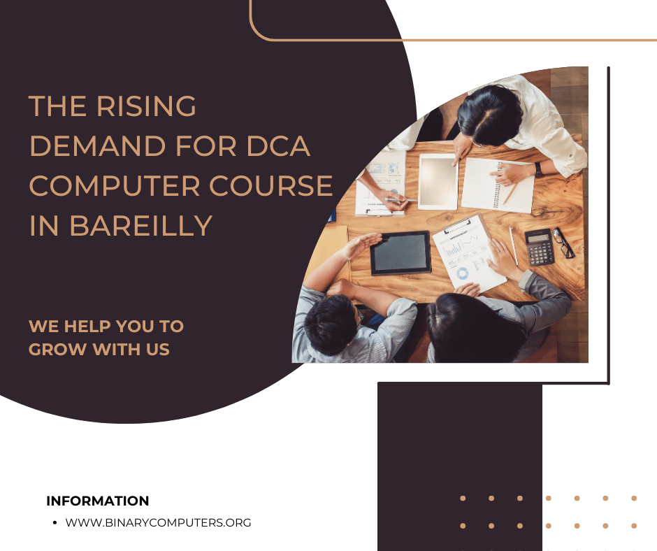 DCA COMPUTER COURSE IN BAREILLY