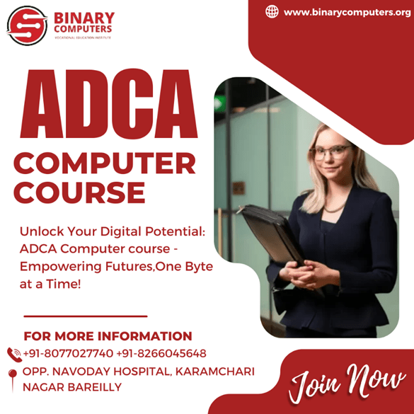 ADCA COURSE IN BAREILLY