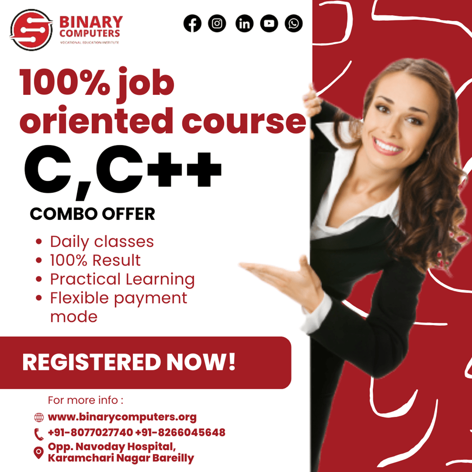 C, C++ COURSE